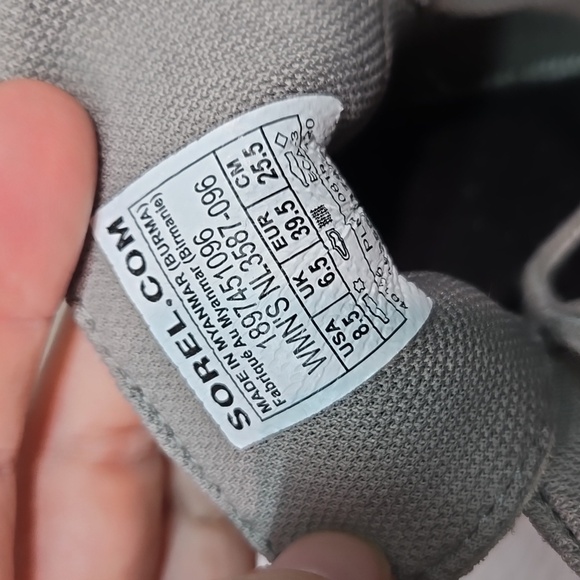 Sorel Taupe Out'N About Plus SoftAnkle Duck Rubber Leather Boots Shoes Sz 8.5 - Picture 13 of 13